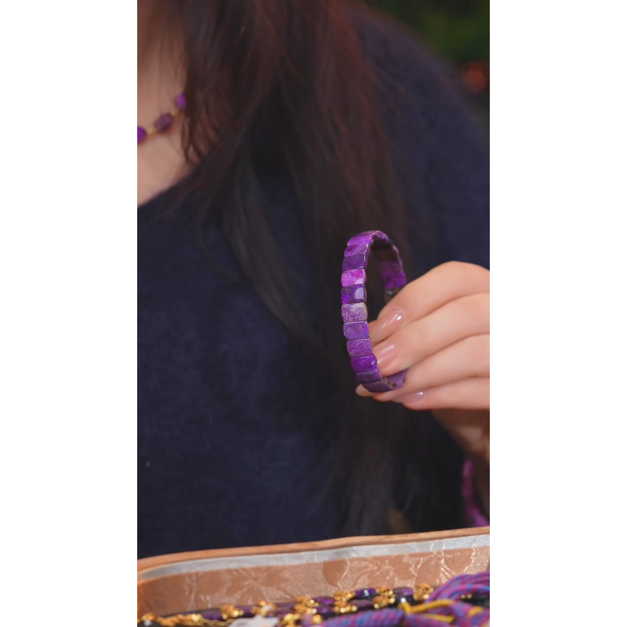 苏纪石（舒俱来）手排未镶嵌多样性发（9号）@@N6705