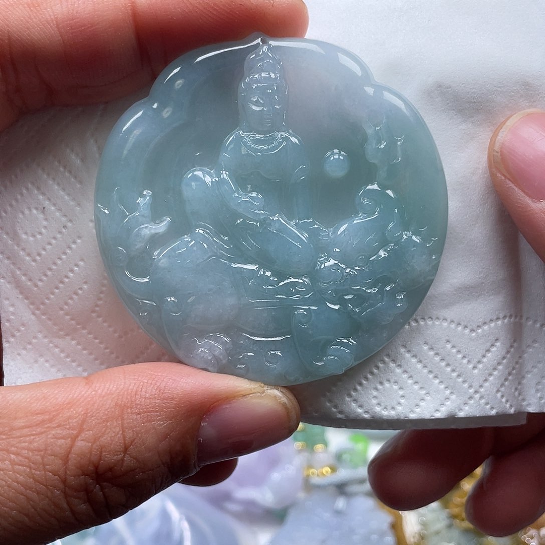 颈饰未镶嵌翡翠翡玉缘翡翠
