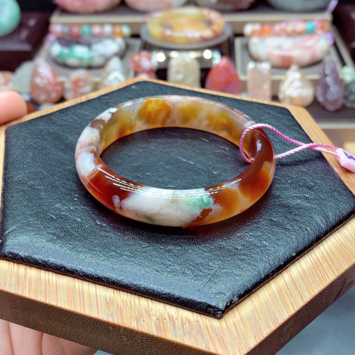 【闪购商品】玛瑙/玉髓手镯9未镶嵌d**子9