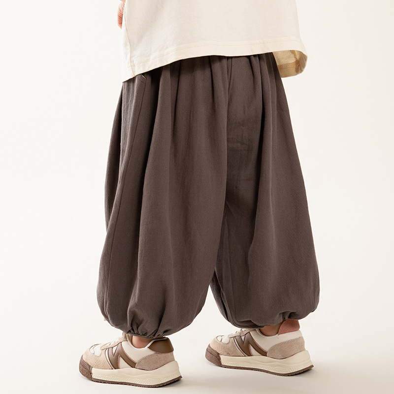 爆款男童男宝裤子春款灯笼裤儿童韩版痞帅春秋夏季哈伦儿童裤子