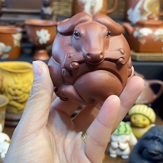 紫砂茶杯紫砂茶宠