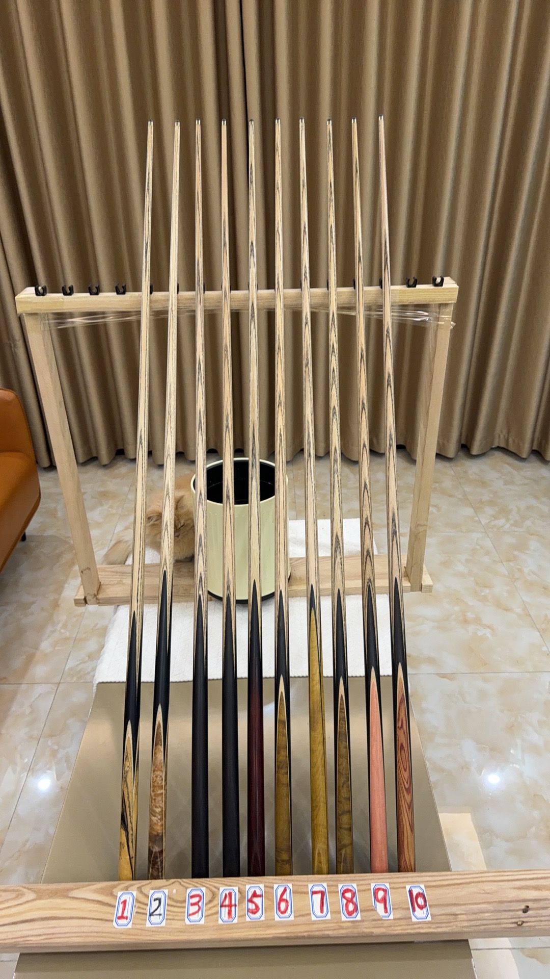 奢木SM职业手工杆实木插花《北美高基斯白蜡木》免漆工艺