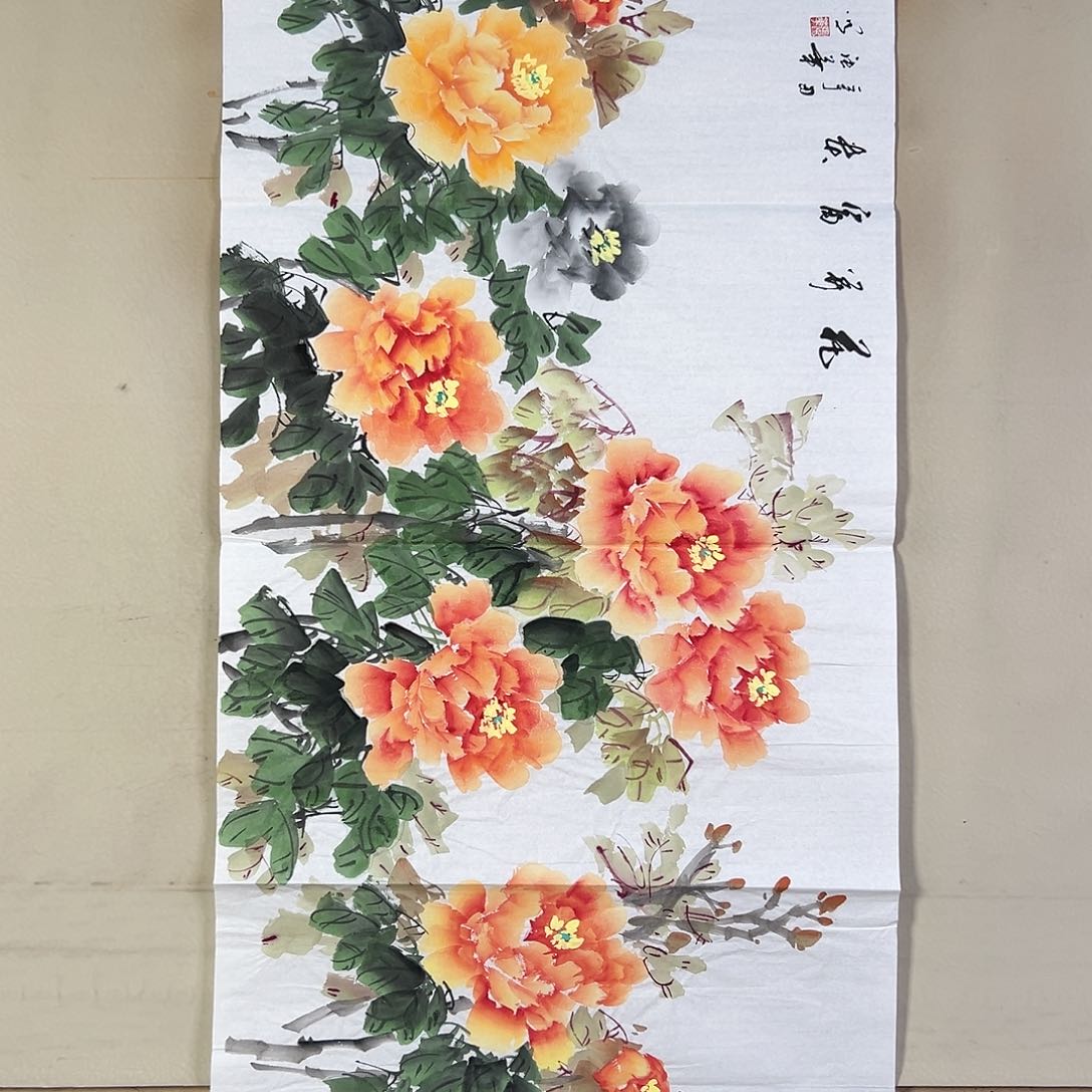 国画517 花鸟是个可爱又可爱又