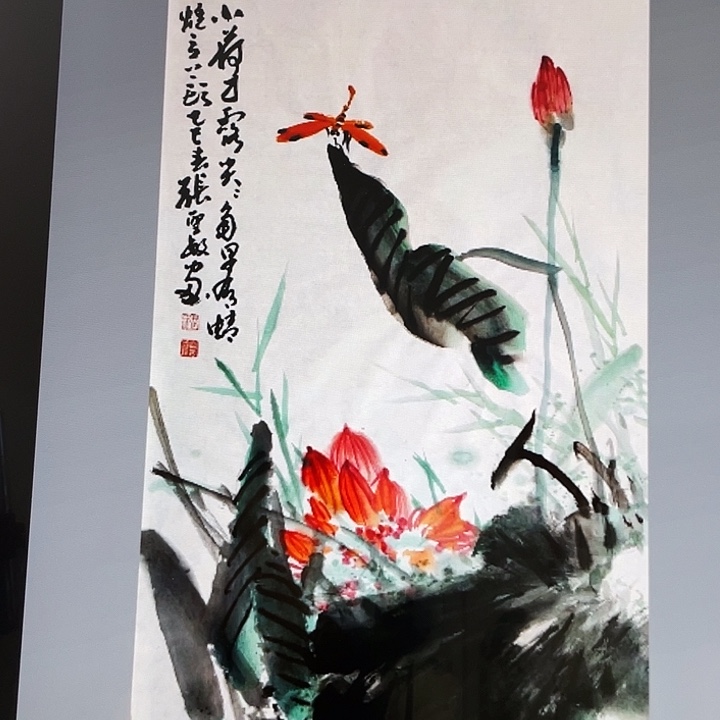 国画张圣敏先生纯手绘作品