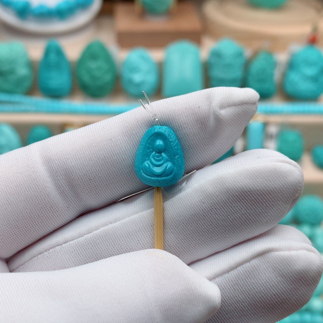 绿松石珠宝奇石未镶嵌