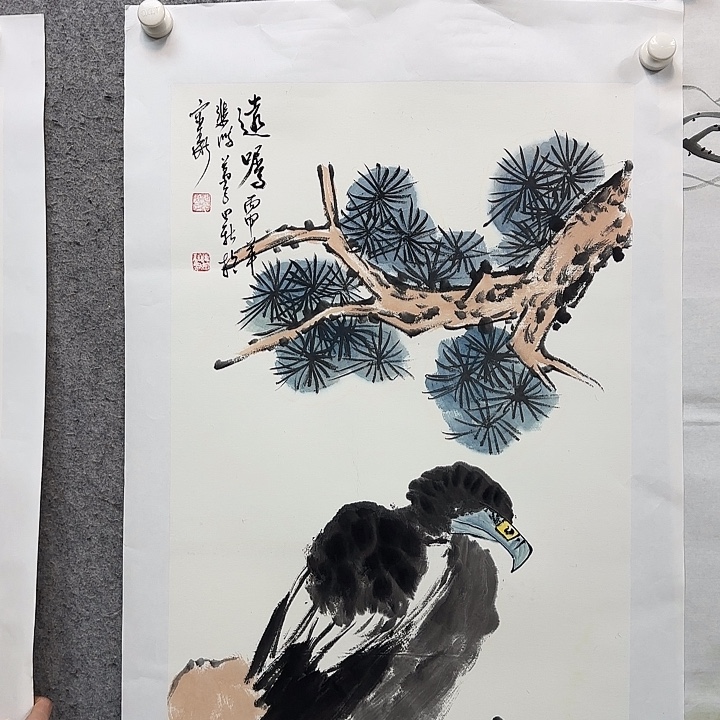 书法作品多次参加