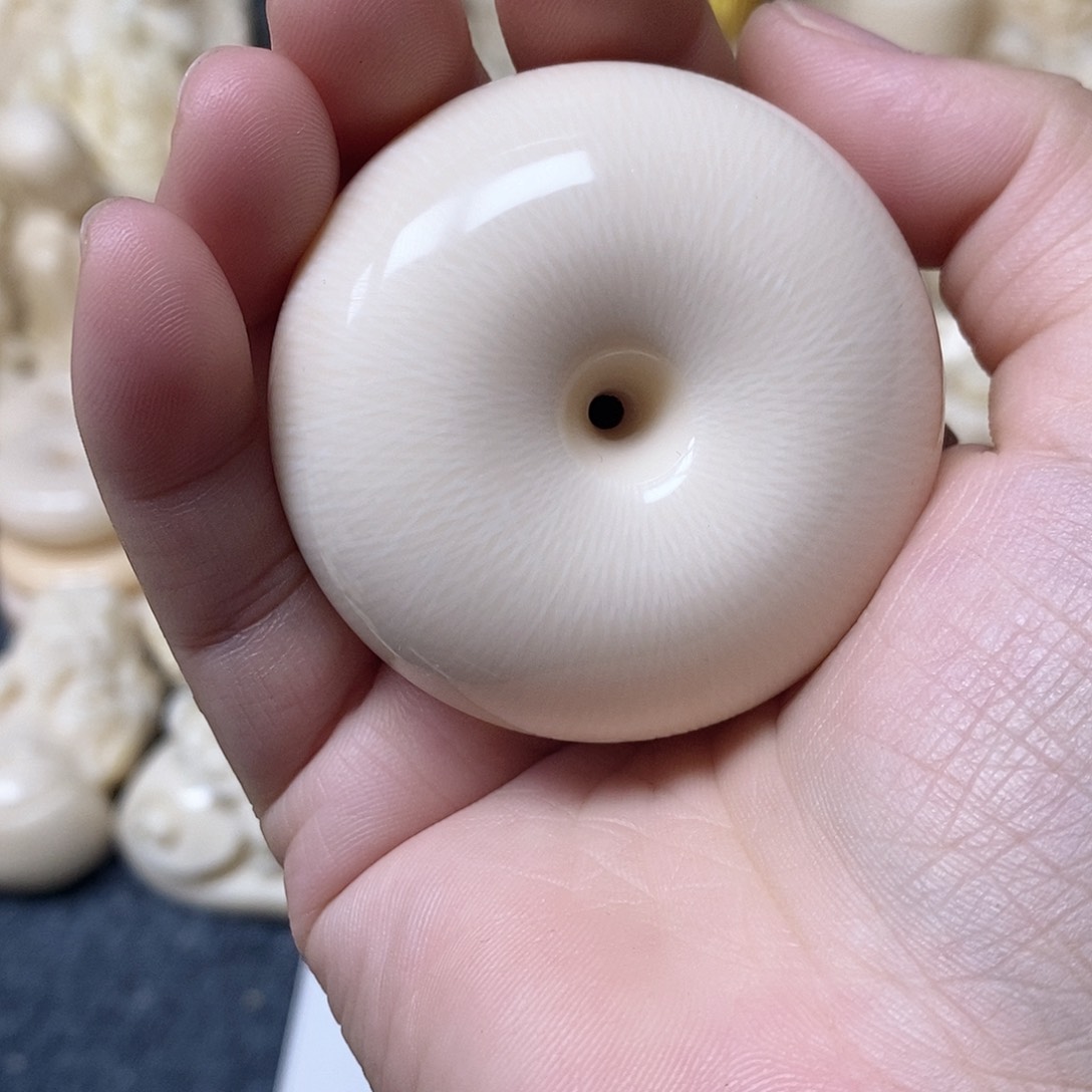 把件猛犸象牙轨*5.1平安扣