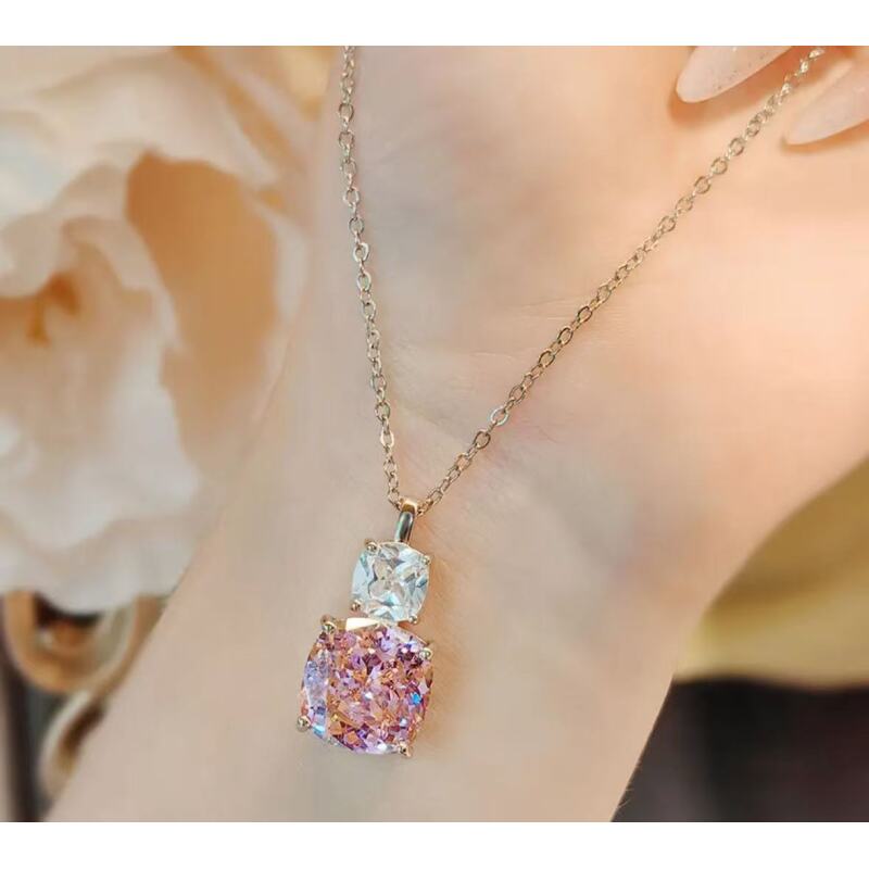 【中非黑马】ZFHM 高端定制 LC-307 肥方深粉吊坠