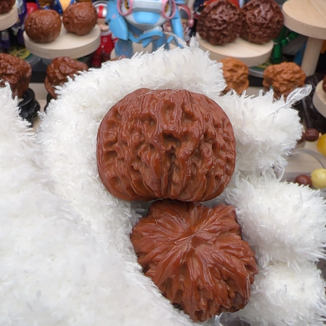 文玩核桃吊坠41全品磨盘