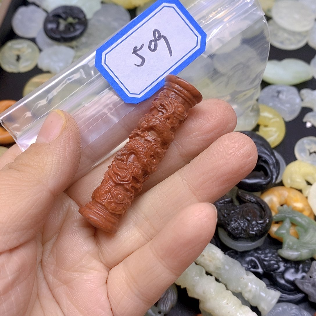 蛇纹石玉吊坠(不含链)未镶嵌509