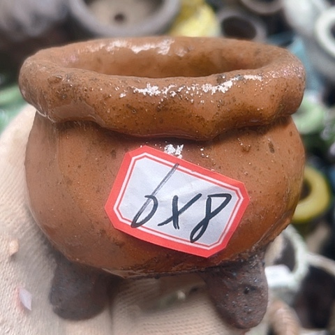 粗陶花盆手工花盆制作就这样
