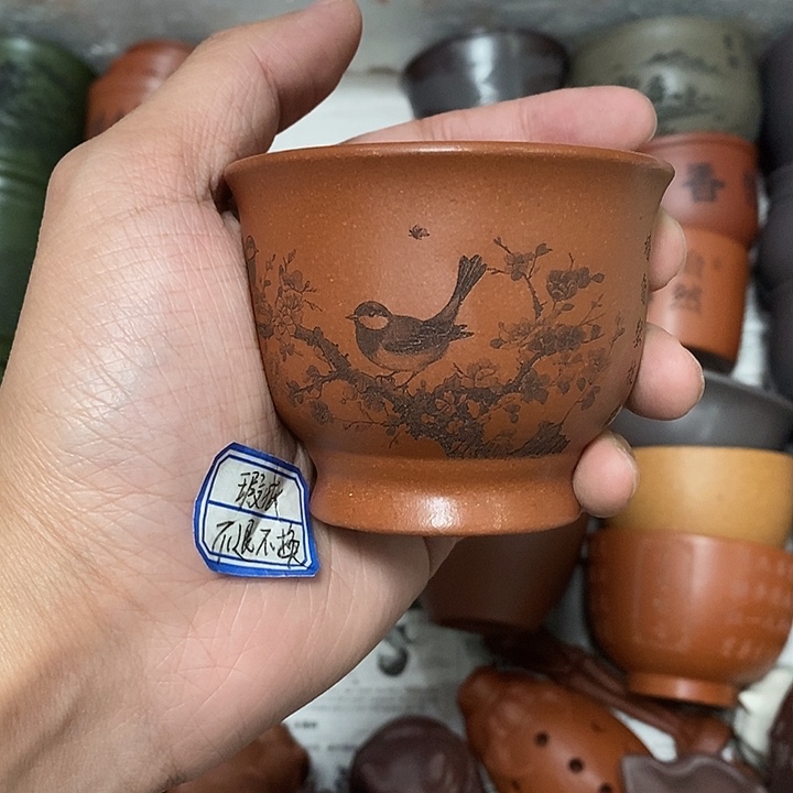 紫砂茶杯瑕疵不退不换