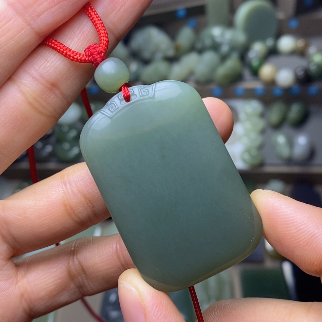 和田玉颈饰未镶嵌宁***灬