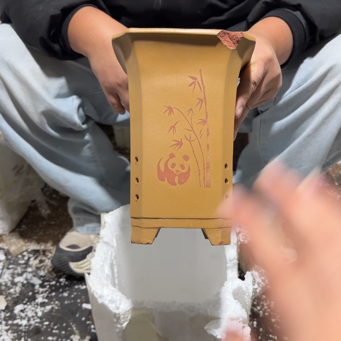 紫砂花盆口径15.20口径