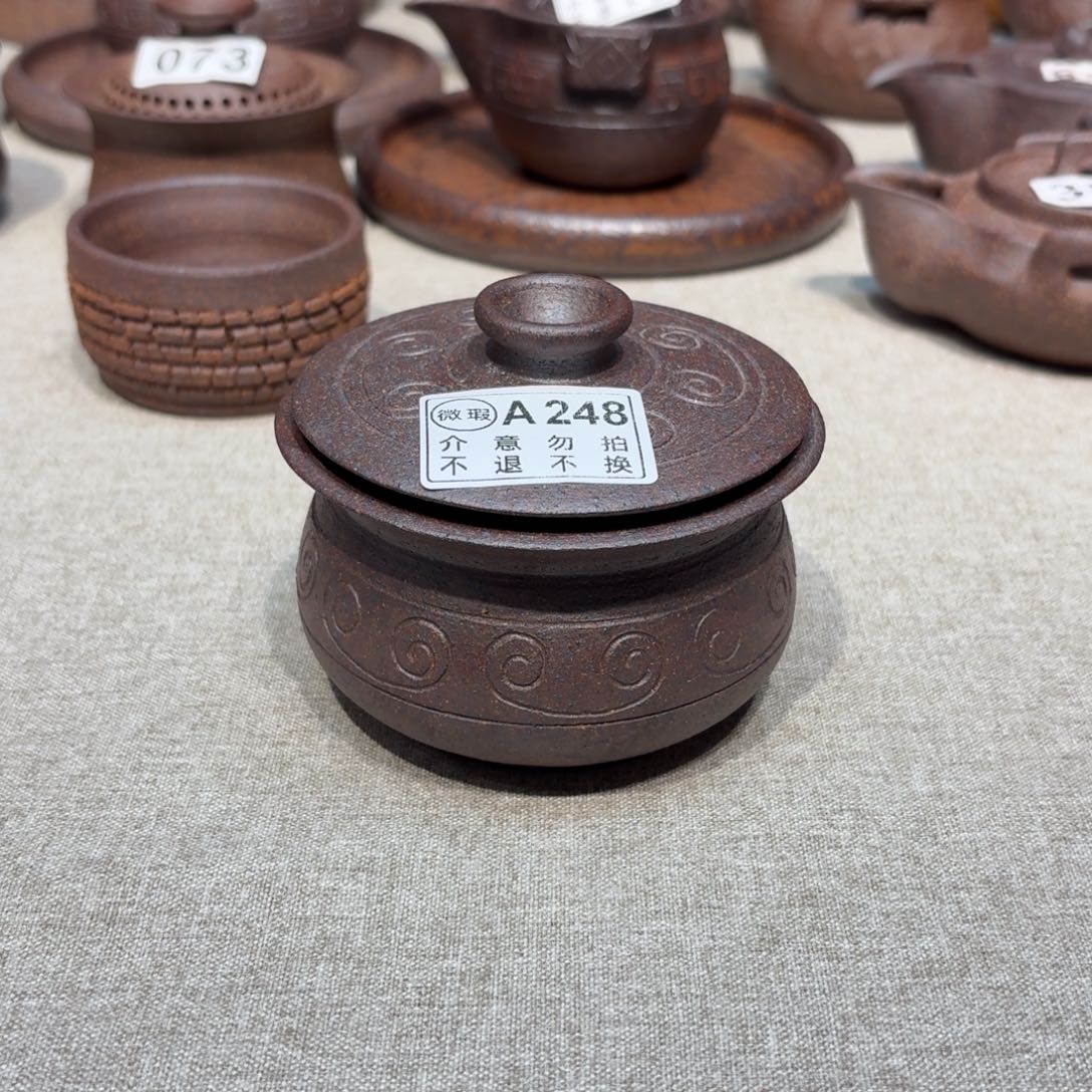 茶具粗瓷茶具素胎无釉