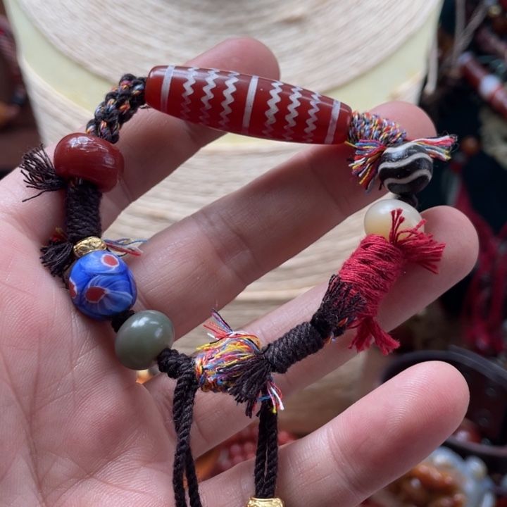 玛瑙/玉髓手链未镶嵌