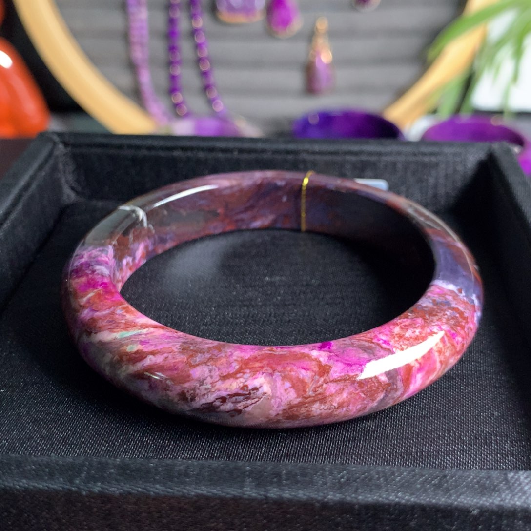 苏纪石（舒俱来）未镶嵌手镯