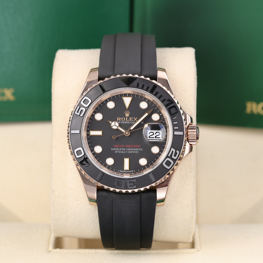 95新 Rolex/劳力士 116655 玫瑰金游艇 40mm 2019年保卡