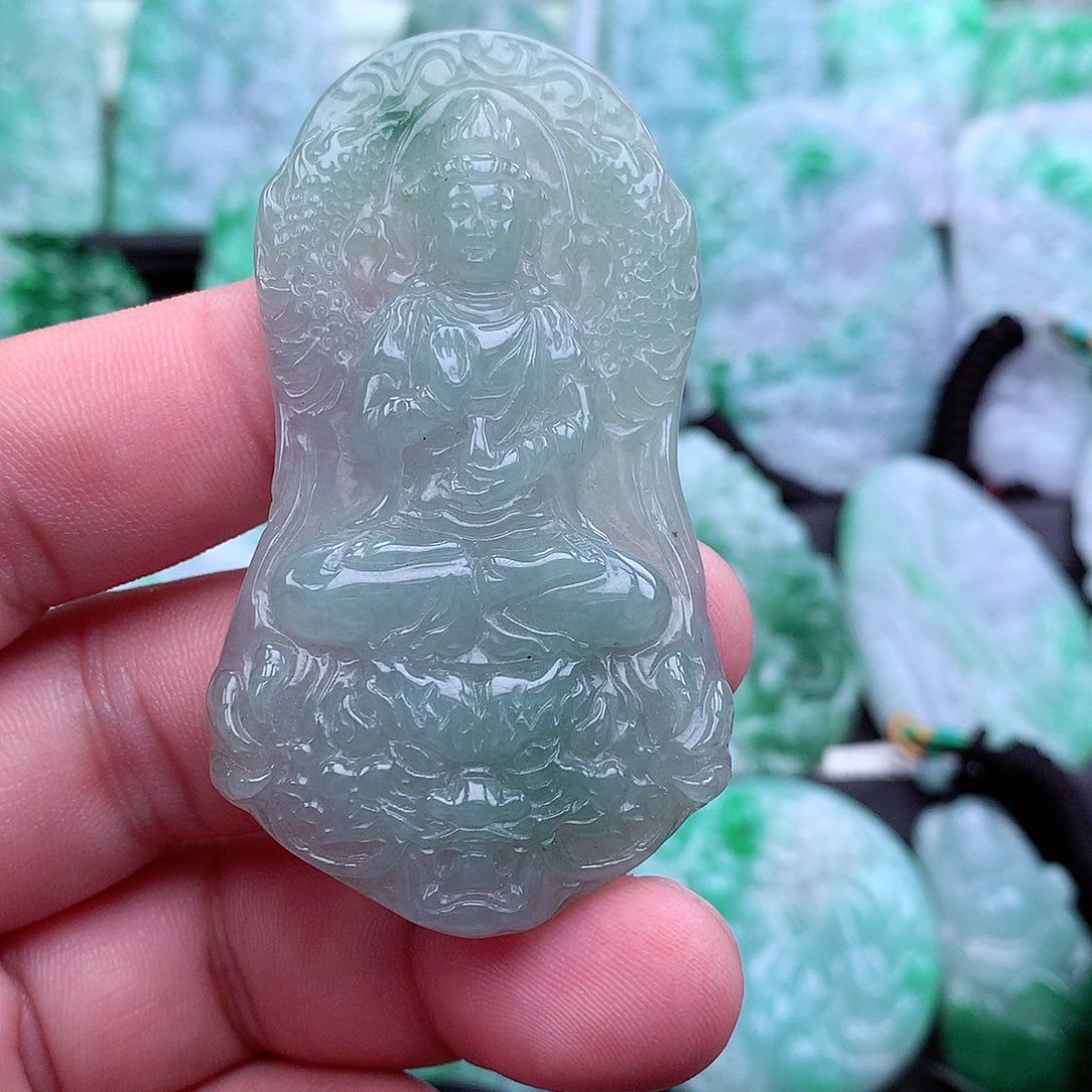 翡翠吊坠(不含链)未镶嵌