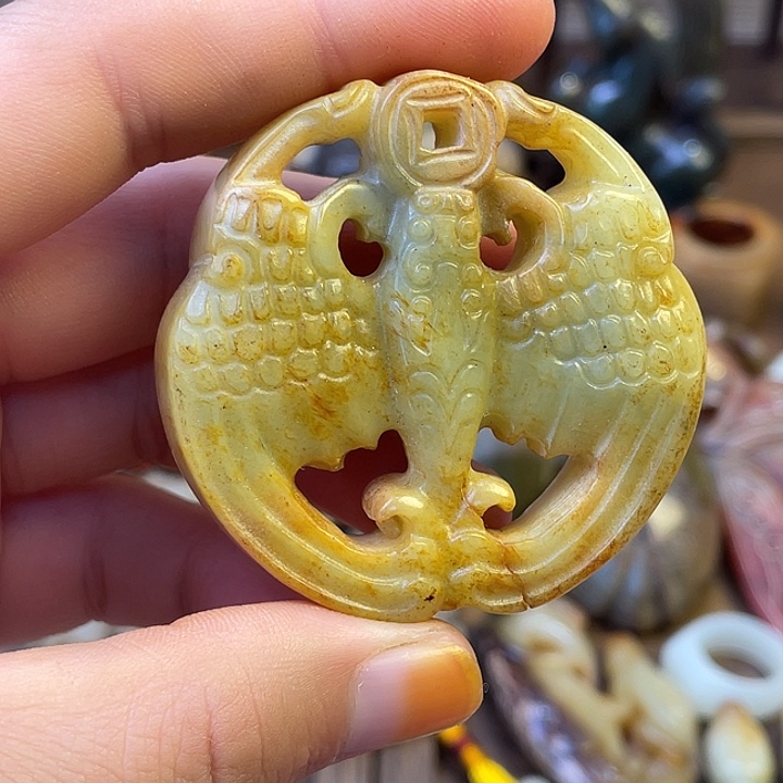 和田玉（糖玉）未镶嵌挂件