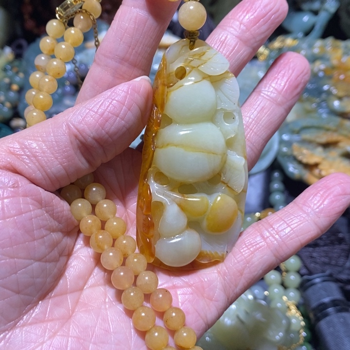 岫玉岫玉吊坠未镶嵌