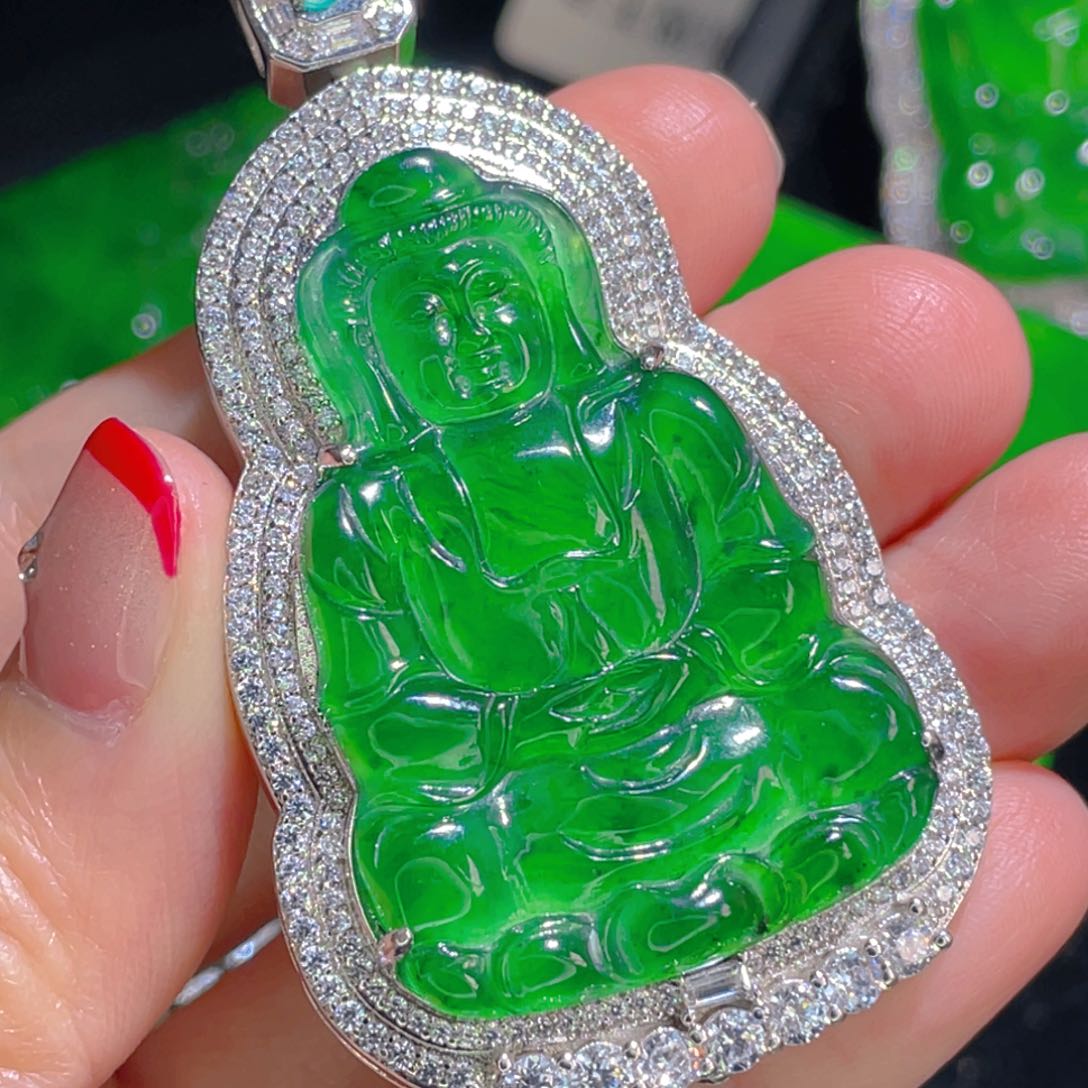 翡翠吊坠(不含链)未镶嵌