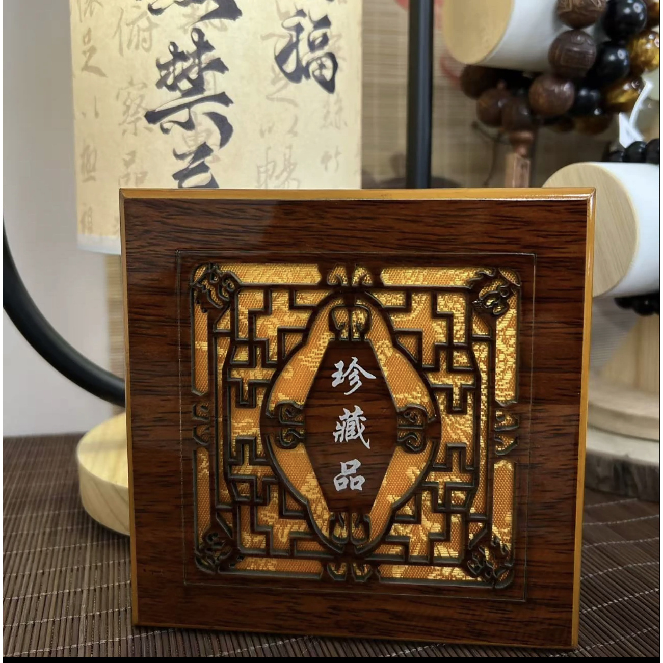木质手串专版礼盒 高端大气上档次