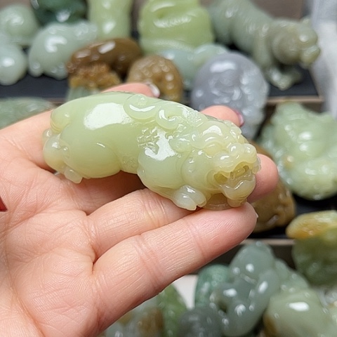 颈饰未镶嵌和田玉王***2