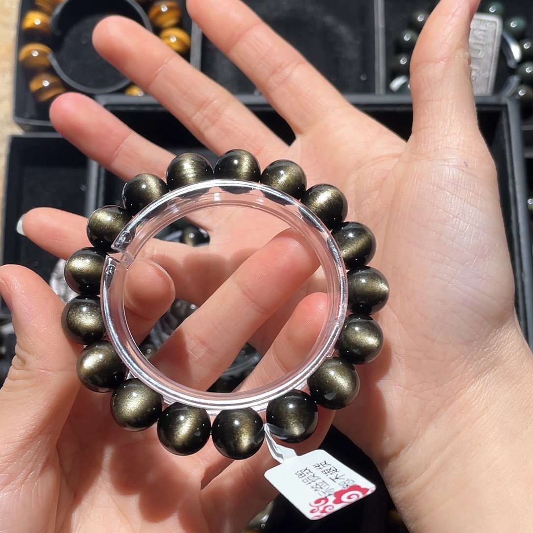 黑曜岩手链未镶嵌B****n