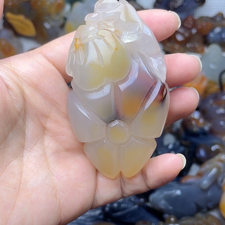 玛瑙/玉髓饰品未镶嵌