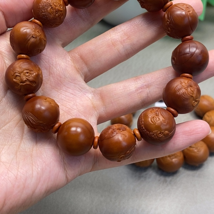 橄榄核手串/手链罗汉手串1.7