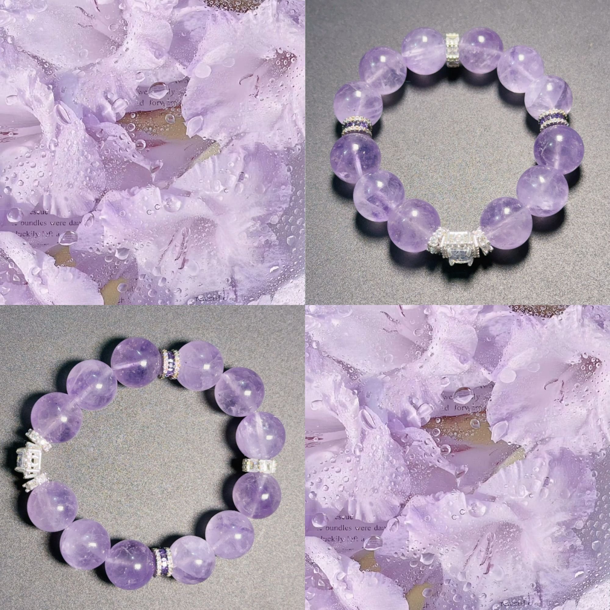 【紫梦凝露】AL妍宝薰衣草紫水晶设计款