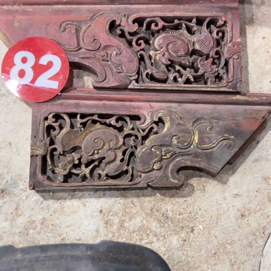 飞***3香榧木蝙蝠草龙一对漂亮