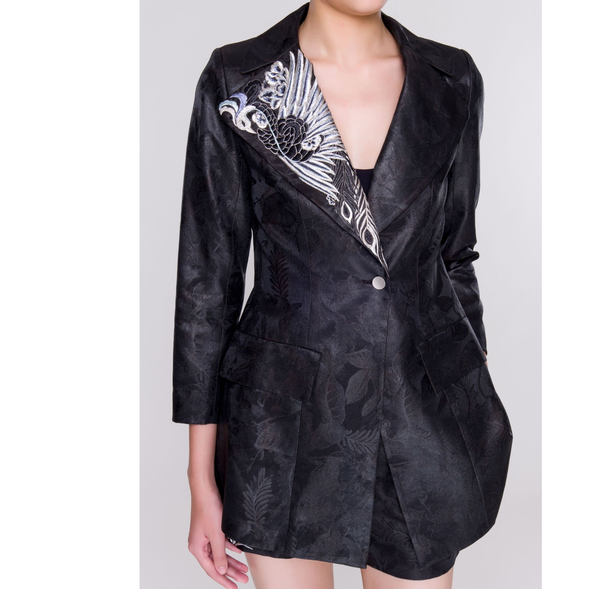 凤舞九天系列二绣花西装外套