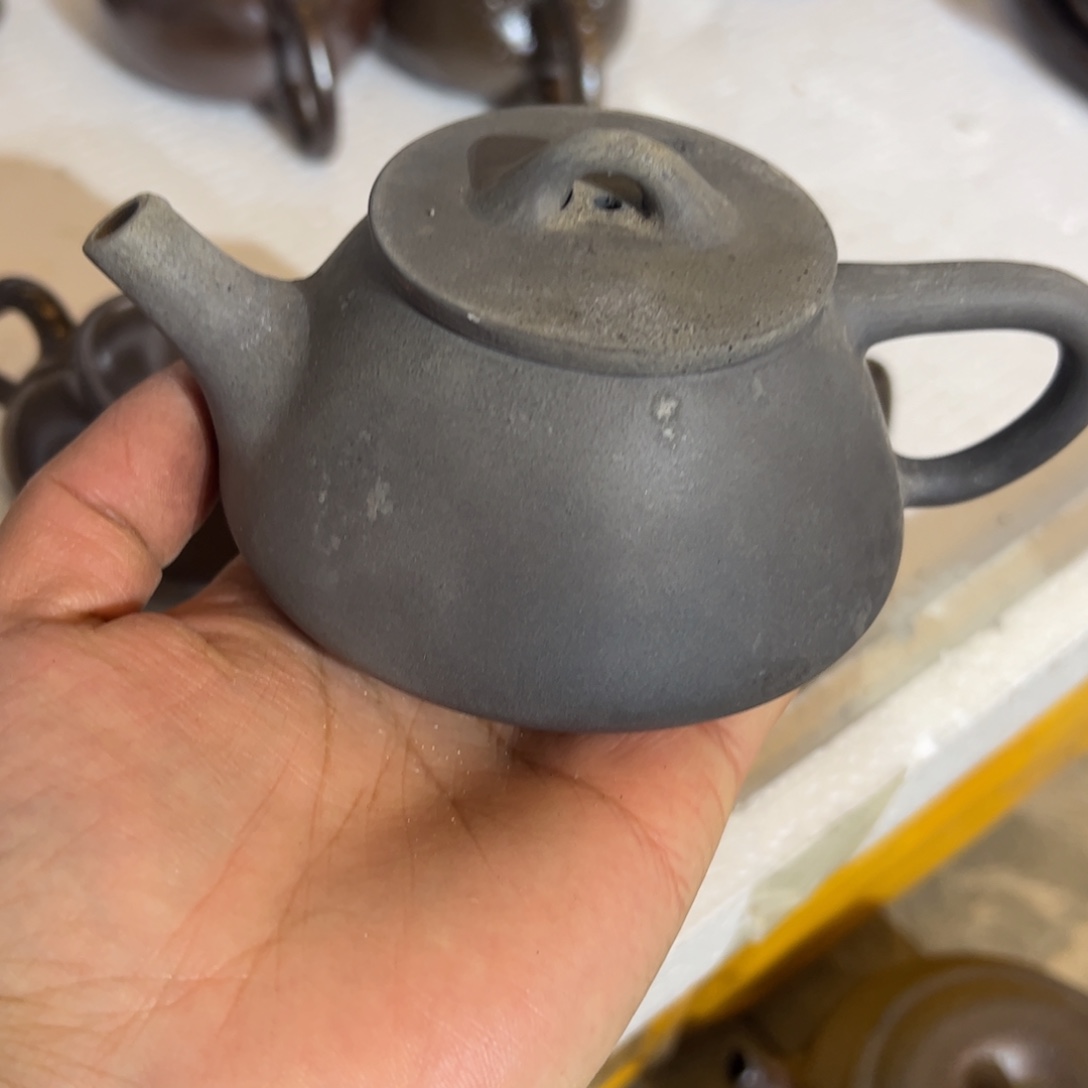 贵台龙窑柴烧茶壶105