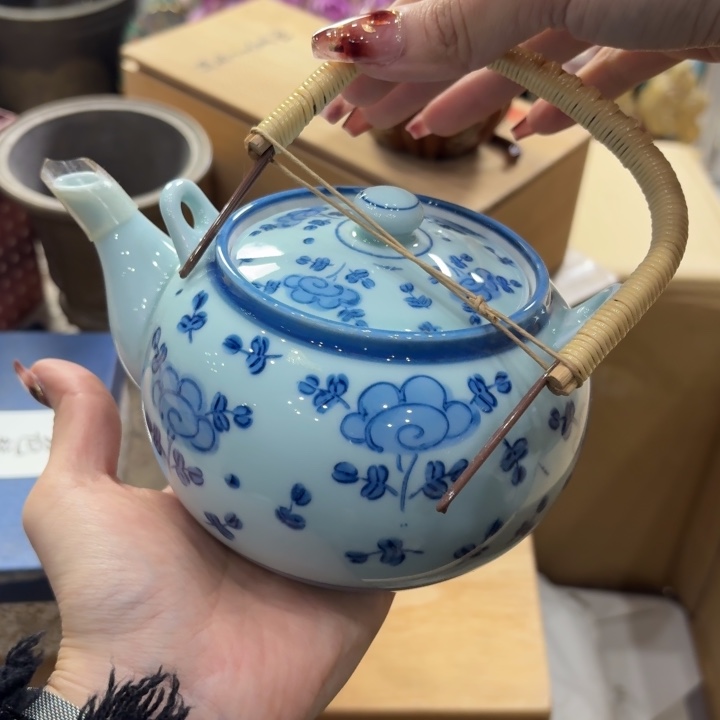 陶瓷古美术置物摆件