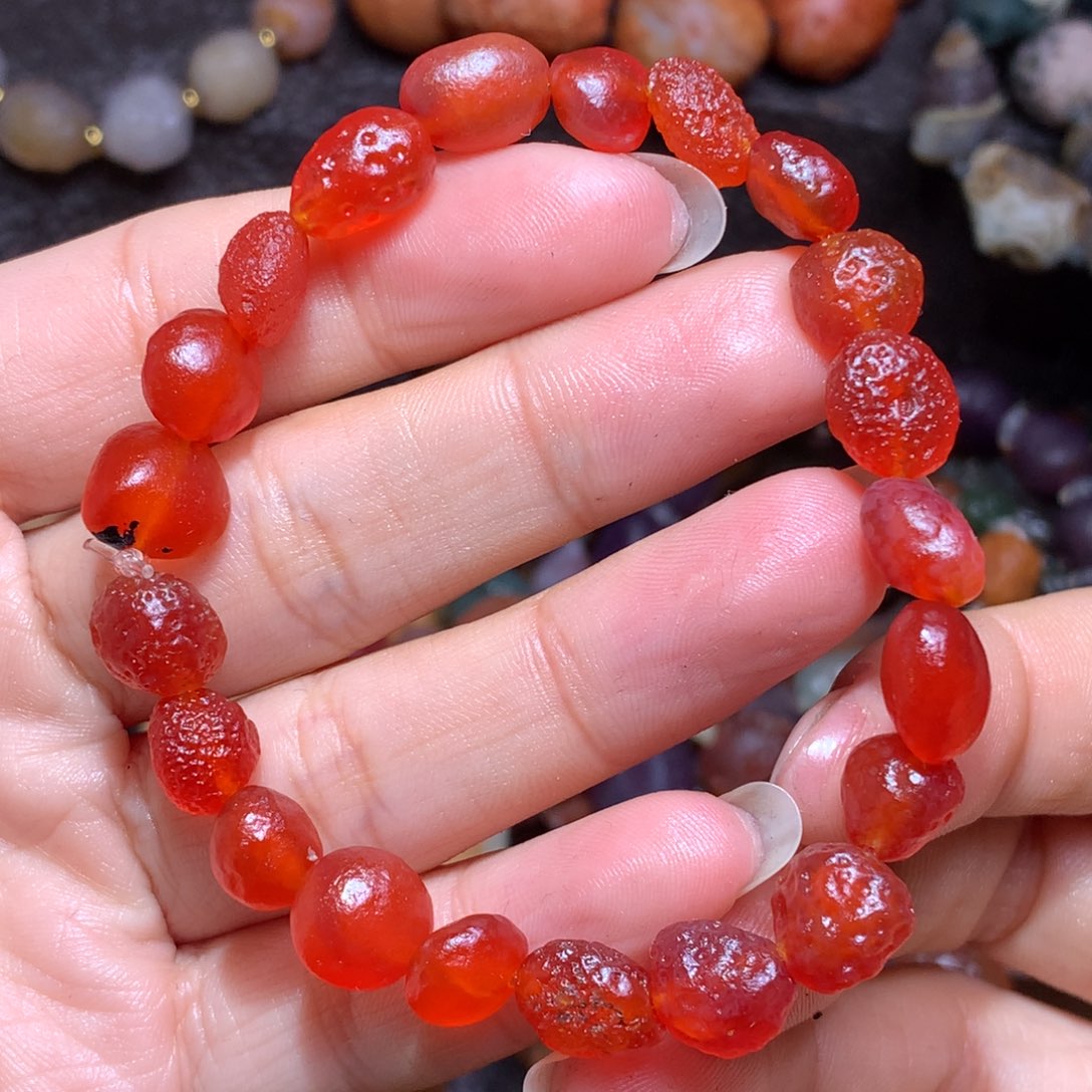 未镶嵌玛瑙/玉髓珠宝半成品