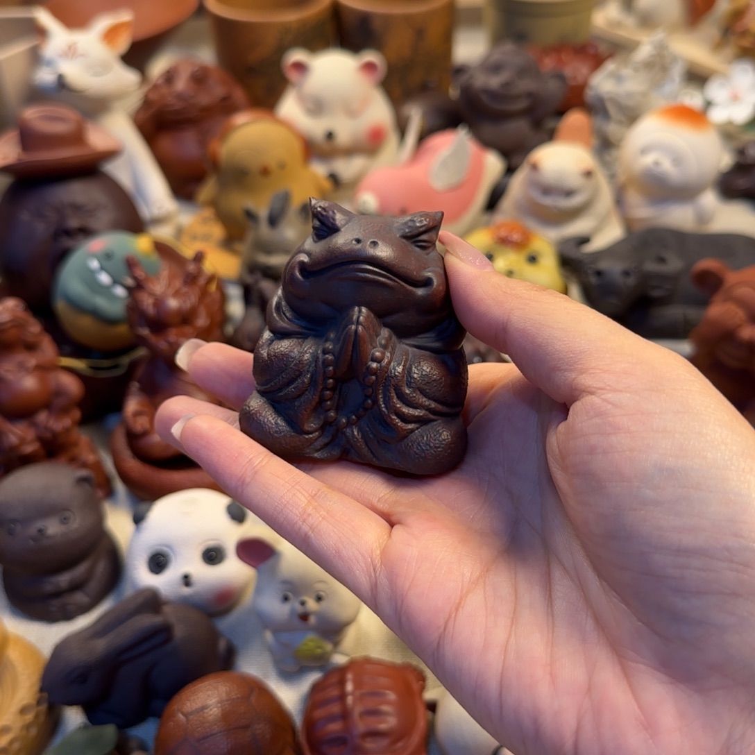 加***金紫砂茶宠紫砂制作工艺流程