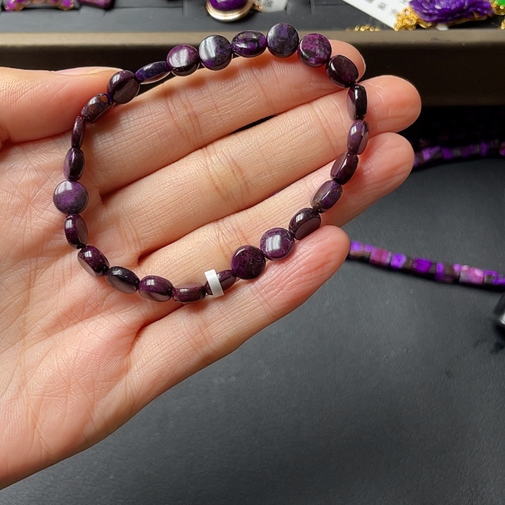 苏纪石（舒俱来）未镶嵌手链