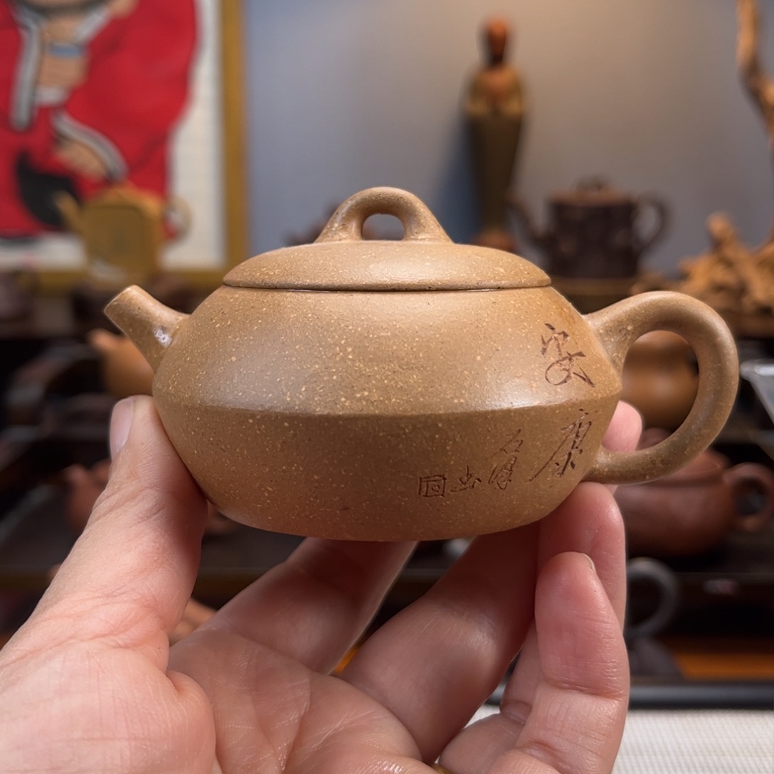 紫砂茶具半手工制作