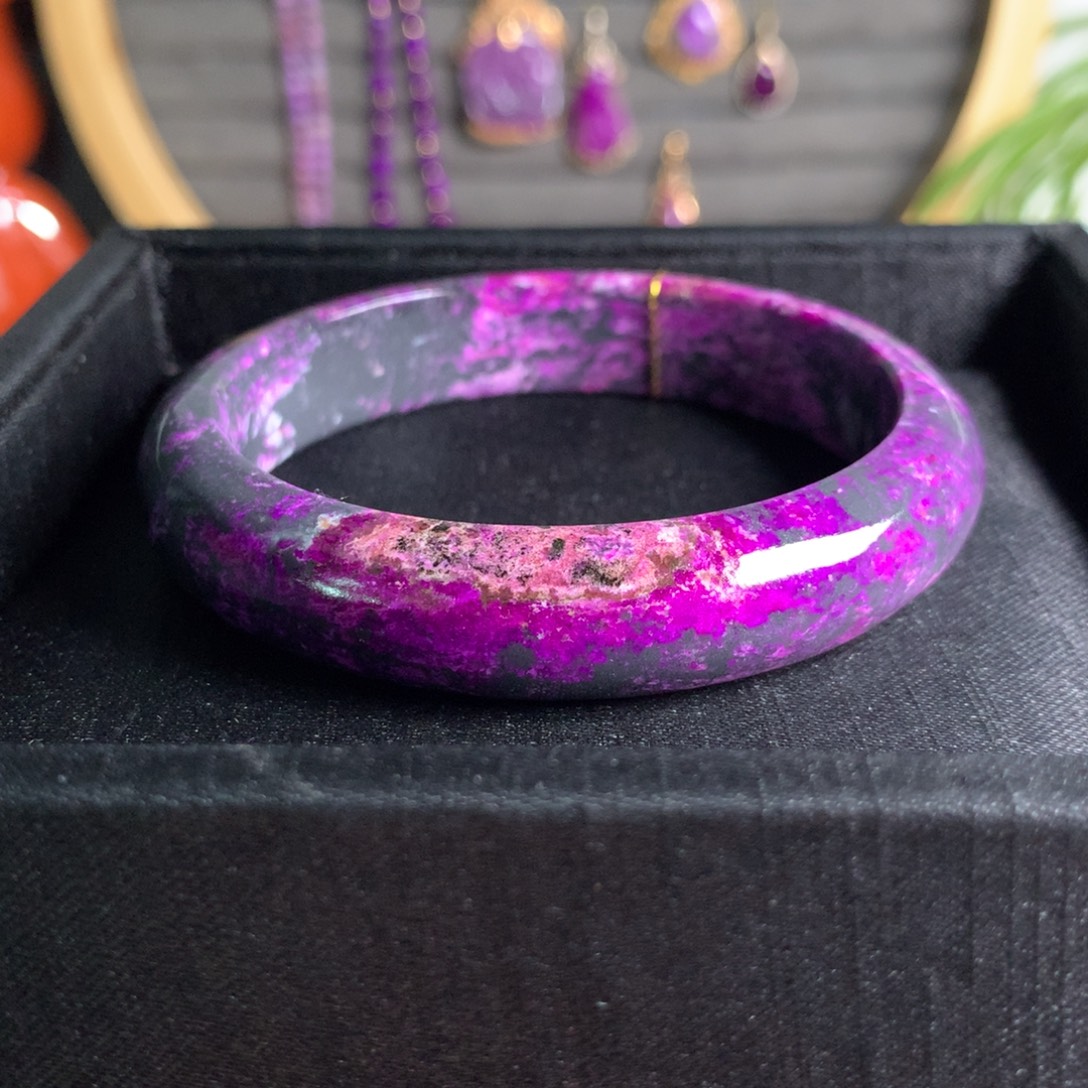 苏纪石（舒俱来）未镶嵌手镯