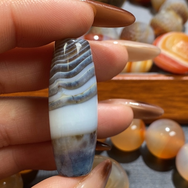 玛瑙/玉髓未镶嵌颈饰