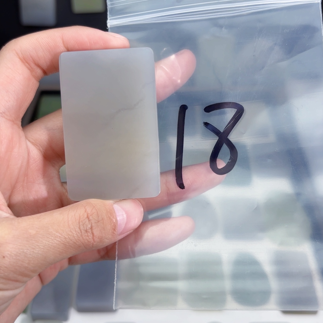 和田玉随形未镶嵌彧*