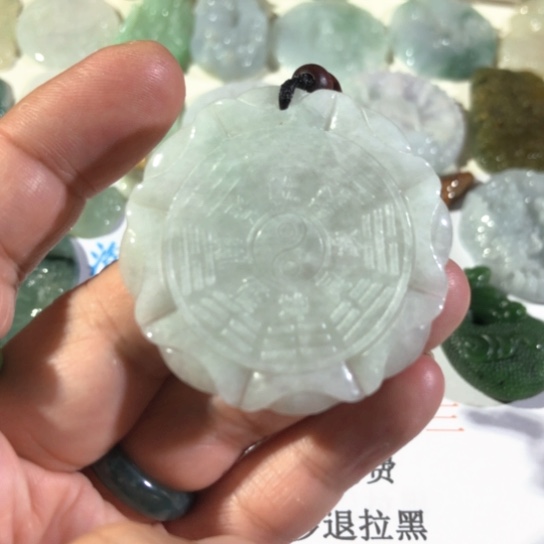 颈饰未镶嵌翡翠直播福利