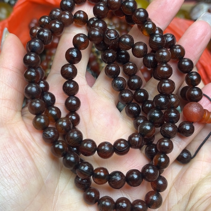 玛瑙/玉髓未镶嵌手链