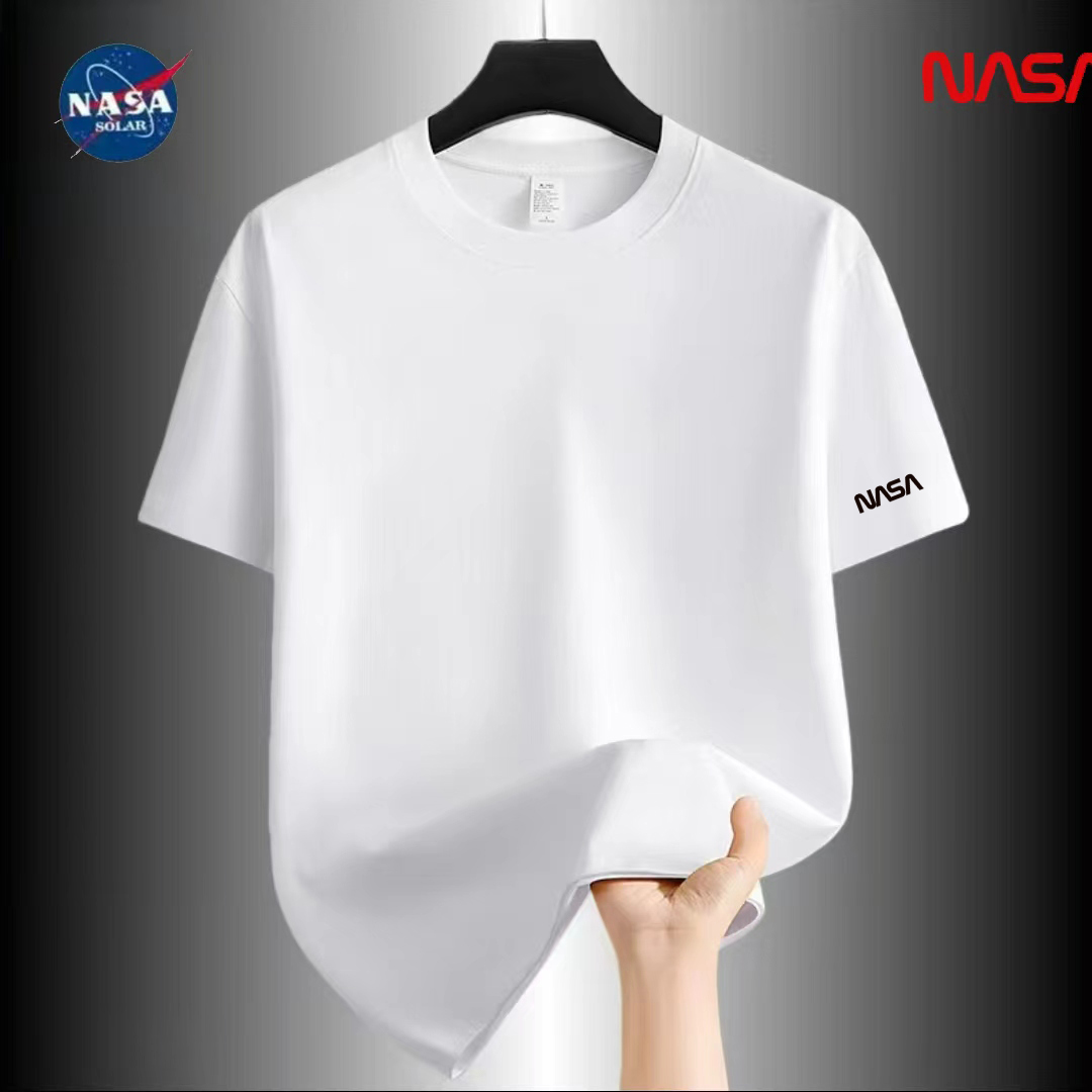 【万针刺绣】NASA联名夏季刺绣短袖T恤微宽松时尚男女同款百搭54