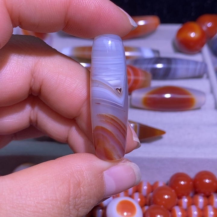 玛瑙/玉髓未镶嵌颈饰