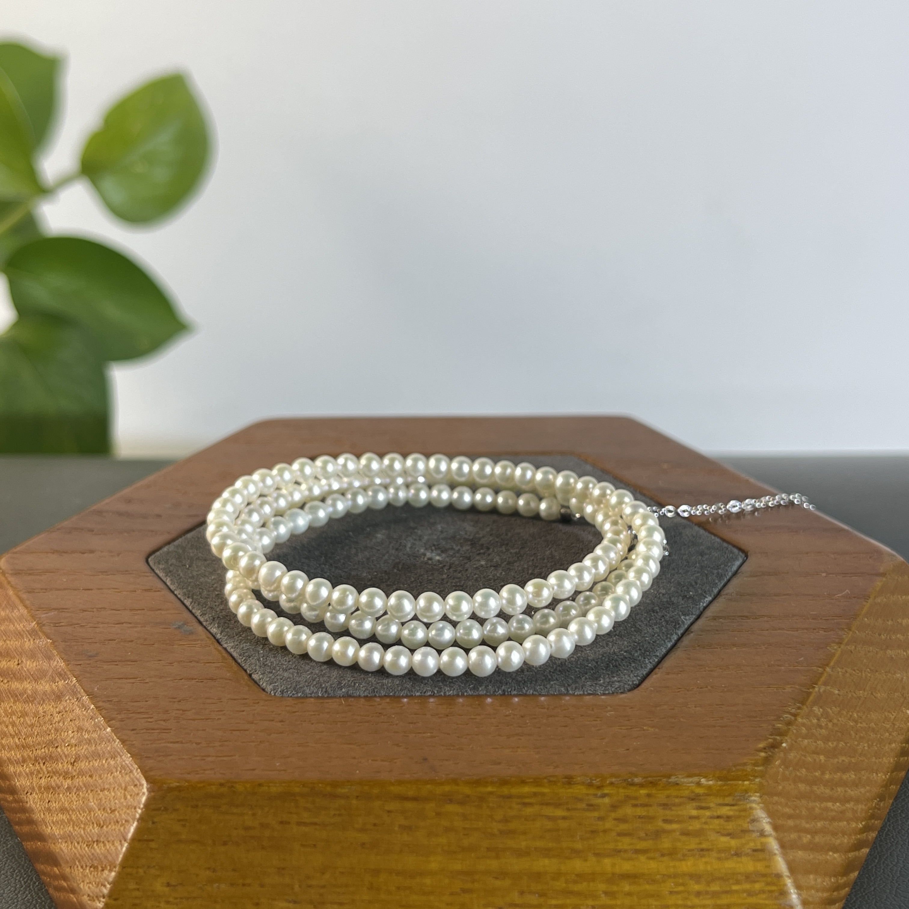 JXB26-015 S925淡水珍珠项链