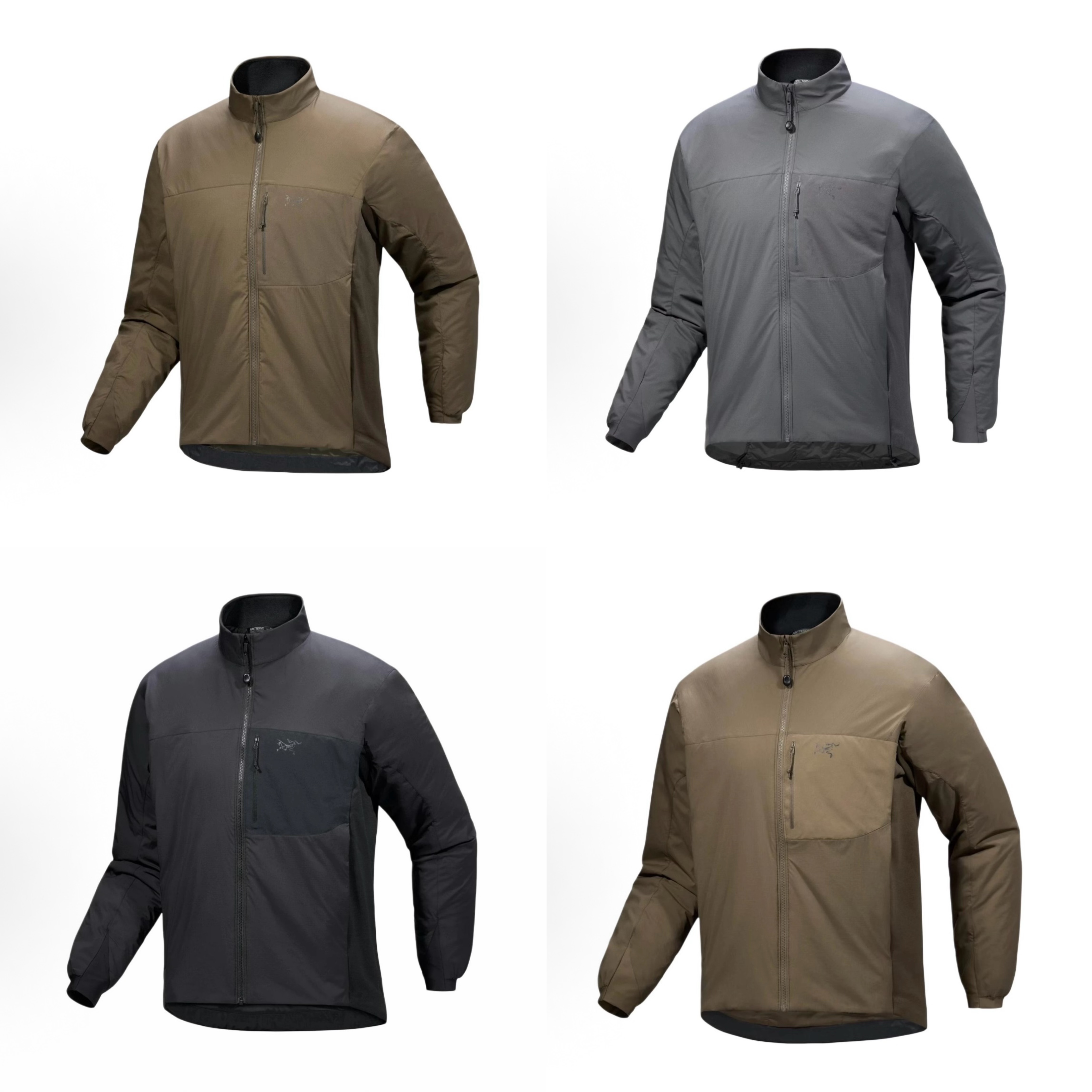 Arctery 军鸟Leaf Atom Lt Jacket立领无帽棉服夹克外套独立