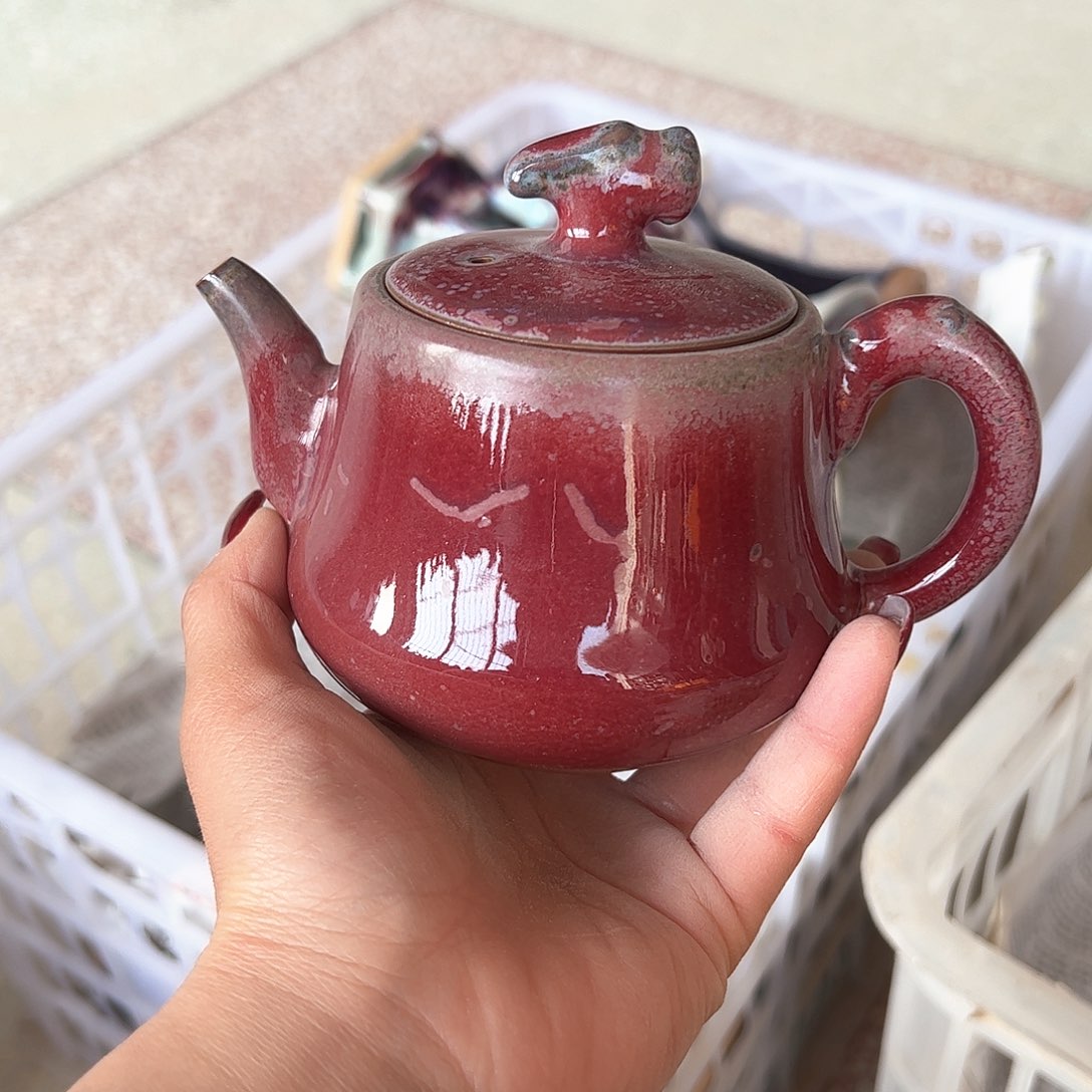 摆件郑家钧窑摆件微